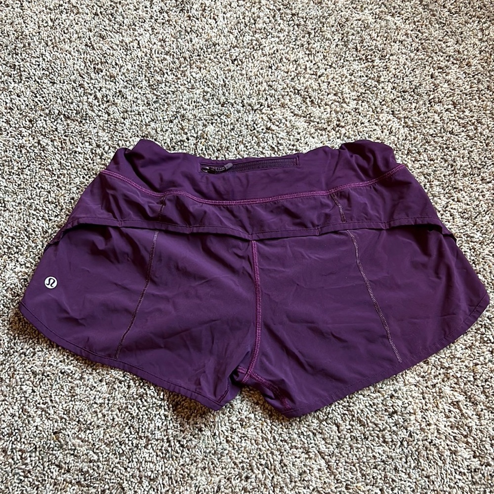 Lululemon Speed Short (4-way Stretch 2.5")Dark Mystic